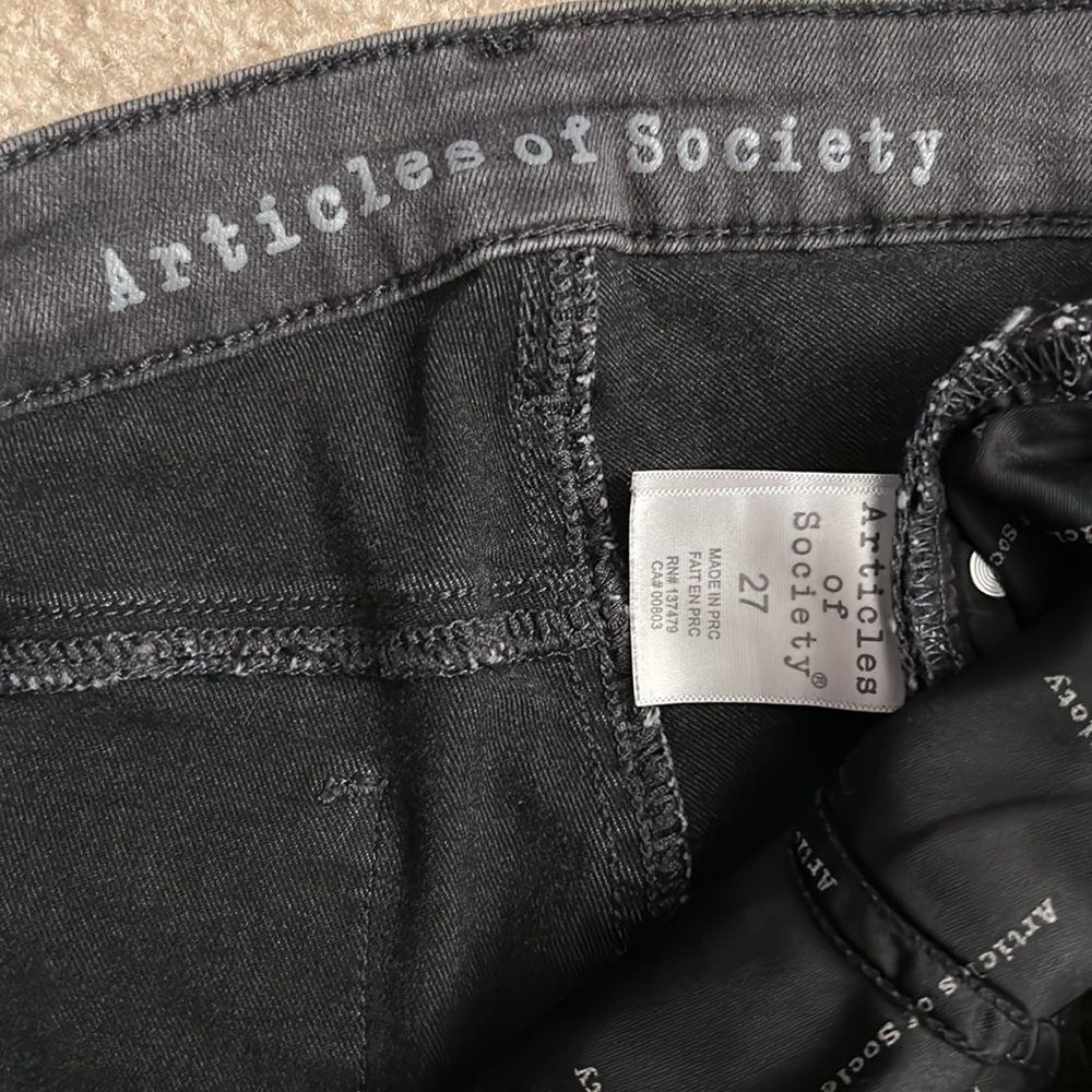 Article of Society skinny jeans. Size 27 - Picture 2 of 5